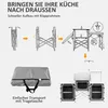 Outsunny Campingküche klappbar, Outdoor Küche mit Produktbild-Vorschau 6