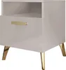 Comodino TANTES - cashmere / cashmere lucido Anteprima dell’immagine prodotto 2