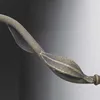 Wandleuchte Messing massiv Glas Floral verstellbar Produktbild-Vorschau 4