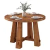 Tribesigns eettafel van massief beukenhout, 100 cm, Productafbeelding-voorbeeld 1