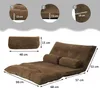 COSTWAY Klappbares Bodensofa, 3 in 1 Schlafsofa mit Produktbild-Vorschau 7