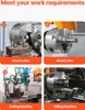 VEVOR 3čelisťové soustružnické sklíčidlo, φ160 mm, Náhled obrázku produktu 6