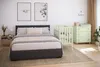 ZEE LUMI Mint 83x93x48 cm Wickelkommode mit 3 Schubladen Produktbild-Vorschau 6