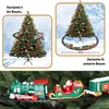 Weihnachtszug für Tannenbaum Ø80cm Kunststoff Licht Sound Produktbild-Vorschau 5