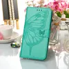 Redmi Note 11S Hülle, Schmetterling Prägung Flip Leder Produktbild-Vorschau 1