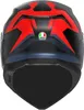 Kask AGV K7 Glimpse, czarny matowy/czerwony, rozmiar M Podgląd zdjęcia produktu 4