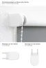 Lysel - Qualitätsrollo abdunkelnd anthrazit, (B x H) 93cm x Produktbild-Vorschau 3