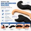 36 barbes autocollantes avec différentes moustaches, barbes Voir les images du produit 5