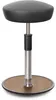 Sitz- Stehhocker Free Tall Hutsitz Boxmark Leder Grau chrom Produktbild-Vorschau 2