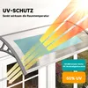 Outsunny Pultvordach Vordach für Haustür 110x60x18cm mit UV Produktbild-Vorschau 4
