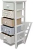 vidaXL Armoire d'appoint avec 5 tiroirs style français en Voir les images du produit 4