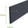 Doppelflügeltor aus Aluminium 3m VEYMONT H.120cm grau Produktbild-Vorschau 12