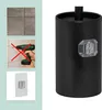 Relaxdays Toilettenbürste Wandmontage, zum Kleben, HxBxT: Produktbild-Vorschau 6