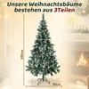 Arbre de Noël artificiel Peviasot avec cônes de sapin et Voir les images du produit 2