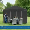 Sekey 2 panele boczne do altany 3x3 /3x6m/3x9m z zamkiem Podgląd zdjęcia produktu 2