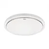 A white, circular ceiling light with a gray trim. Náhľad obrázku produktu