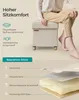 SONGMICS Sitzhocker, 37L, klappbare Sitztruhe, Produktbild-Vorschau 6