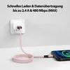 USB-A auf iPhone Nylon Kabel Typ A Ladekabel für iPhone - Produktbild-Vorschau 4