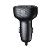 A black car charger with a carbon fiber pattern and the text "30W" is shown against a white background. Produktbild-Vorschau