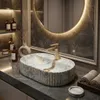 Aufsatzwaschbecken Rea Marcela 60 Ruststone Grau, Produktbild-Vorschau 4