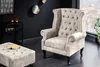 riess-ambiente Design Ohrensessel CHESTERFIELD 105cm Produktbild-Vorschau 6