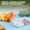 Organizer do lodówki Viwares z pokrywką | Zestaw 3 | Wysoce Podgląd zdjęcia produktu 2