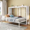 STILVORA Murphy-Bett 140x200 cm mit verriegelbarer Produktbild-Vorschau 3