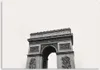Leinwandbild arc de triomphe 100x70 cm Feeby grau wandbild Produktbild-Vorschau 3