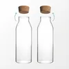 Carafe en verre Relaxdays, bouchon en liège, lot de 2, 1,2 Voir les images du produit 7