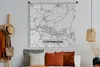 MuchoWow® Wandteppich Wandbehang Karte - Deutschland - Produktbild-Vorschau 5