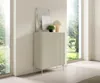 Highboard MUTI 99 cm kaschmir riffeloptik Push-to-Open Produktbild-Vorschau 3