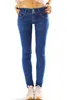 BE STYLED Damen Röhrenjeans Hüftjeans Skinny Low Waist Enge Produktbild-Vorschau 1