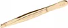 Pfeilring Augenbrauen-Pinzette golden 9 cm lang Produktbild-Vorschau 3