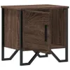 Nachttische 2 Stk. Braun Eichen-Optik 40x30x40 cm Produktbild-Vorschau 6