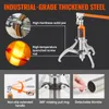 A collage of images showing a hydraulic gear puller and its features. Náhled obrázku produktu