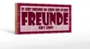 Holzschild Spruch 27x10cm Es gibt Freunde im Leben Produktbild-Vorschau 1