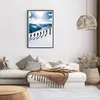Gerahmtes Poster - Schwarzer Rahmen - Berg Wanderung Gipfel Produktbild-Vorschau 7