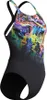 Speedo Placement Powerback Badeanzug Damen, Farbe:Schwarz, Produktbild-Vorschau 8