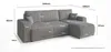 CORNERO Ecksofa mit schlaffunktion PARIS links dunkelgrau Produktbild-Vorschau 7