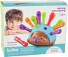 Modré ježčí puzzle s barevnými bodlinami Náhled obrázku produktu 4