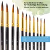 Tritart Spitzpinsel Set 24 STK. | Acryl Pinsel, Produktbild-Vorschau 5
