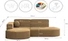 Kaiser Möbel Gartenmöbel Ecksofa,Couch ,Sofa L-Form Produktbild-Vorschau 3
