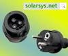 Solarsys - 15m kabel zasilający AC gniazdo BC01 do wtyczki Podgląd zdjęcia produktu 4