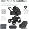 BRONEA® EXQUISE 2.0 Kombi-Kinderwagen 3-in-1 mit MATRATZE & Produktbild-Vorschau 9