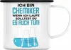 Trendation - Chemiker Geschenke Emaille Tassen Emaille Produktbild-Vorschau 1