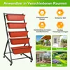 Jardinière surélevée Izrielar à 5 niveaux, 56 x 64 x 121 Voir les images du produit 9