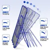 Volejbalový odrazový panel Zimilo 2,1 x 1,2 m, nastavitelný Náhled obrázku produktu 2