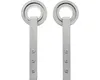 Laufrollen Set Intersteel Modern 255 mm Edelstahl gebürstet Produktbild-Vorschau 1