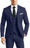 Herren Anzug 3-teilig Slim Fit formelle Business Hochzeit 2 Produktbild-Vorschau 1