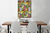 MuchoWow® Gerahmtes Poster Kinder - Muster - Regenbogen - Produktbild-Vorschau 2